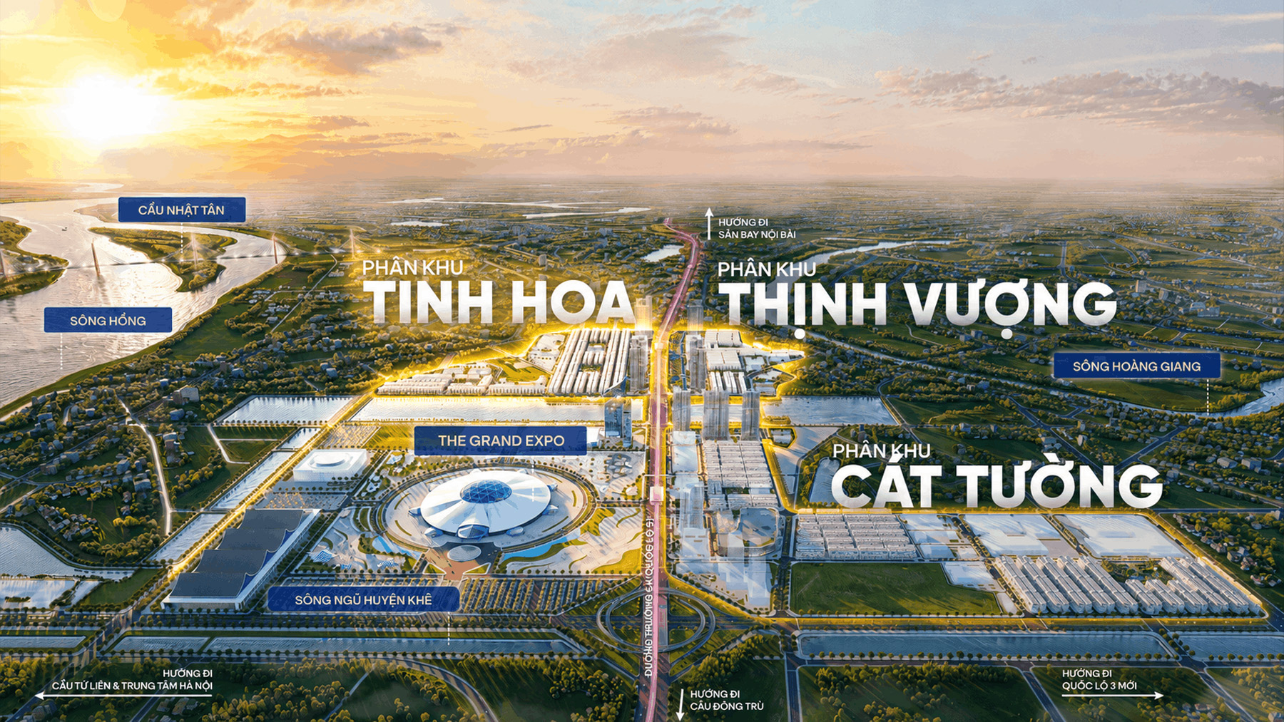 Mặt bằng PHÂN KHU TINH HOA - VINHOMES GLOBAL GATE